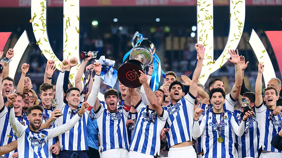 Real Sociedad Copa del Rey. Imagen vía: RFEF