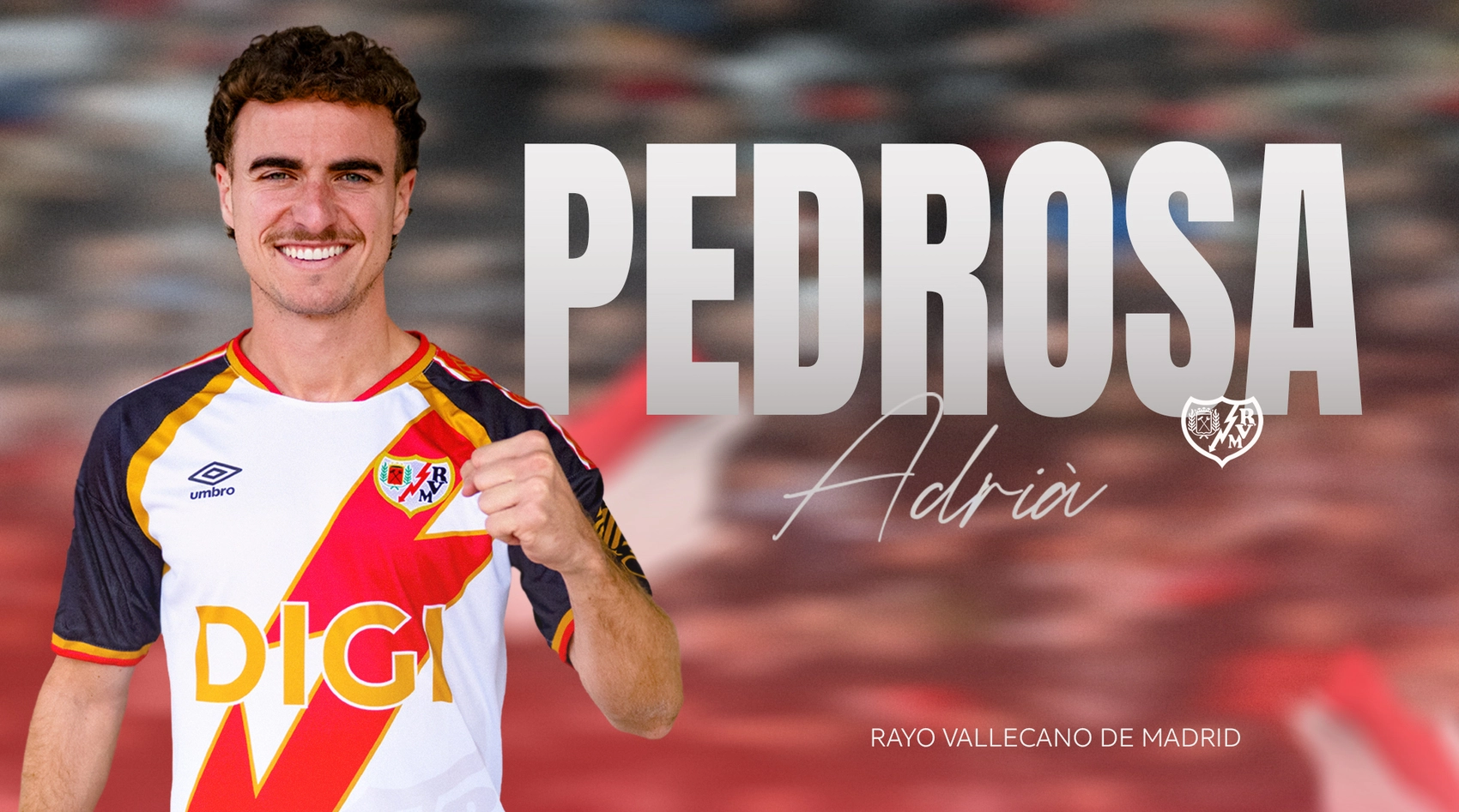 Adrià Pedrosa nuevo jugador del Rayo Vallecano