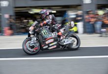 Jorge Martín en un entrenamiento en Silverstone