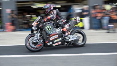Jorge Martín en un entrenamiento en Silverstone