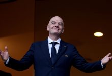 Infantino durante el partido entre aíses Bajos y Marruecos del pasado Mundial.
