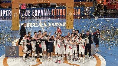 9 años después, ElPozo Murcia levanta un nuevo titulo. Foto by Paula Bernabeu