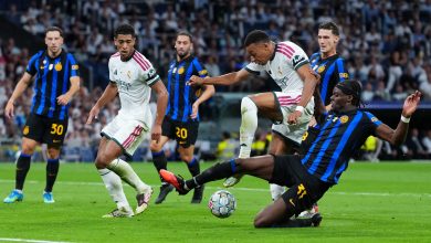 El Madrid ganó al Inter 2-1.