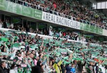 Afición Racing de Santander.