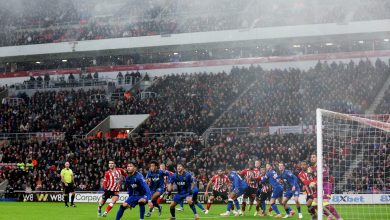 Imagen del partido entre Sunderland y Bournemouth la temporada pasada